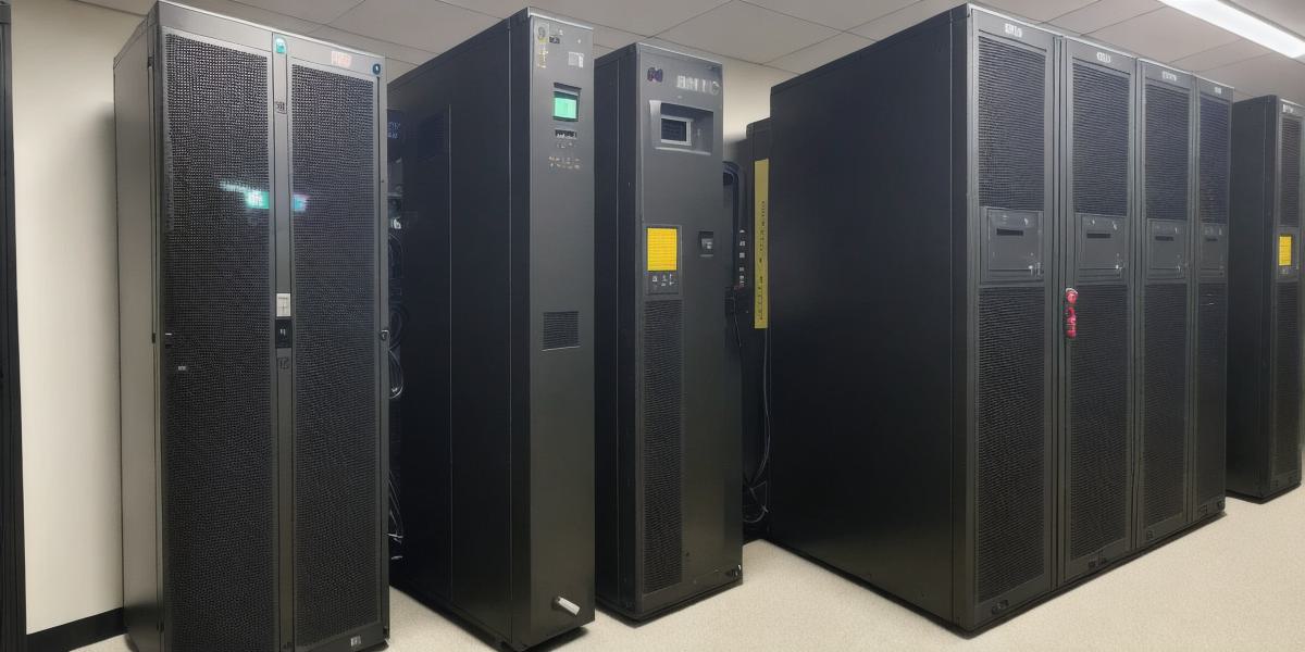 What are the benefits of using UPS in a data room?